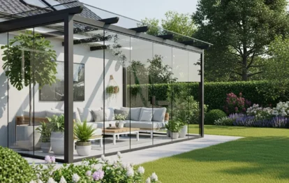 Fechamento de Área em Vidro