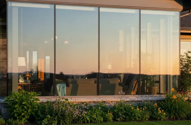 Janela de Vidro Blindex