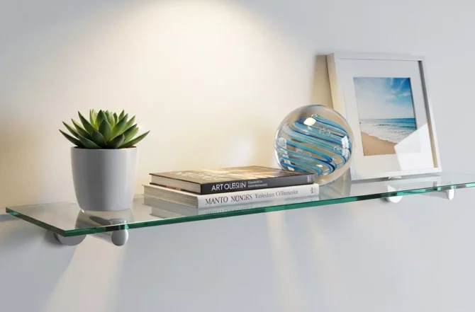 Prateleira de Vidro